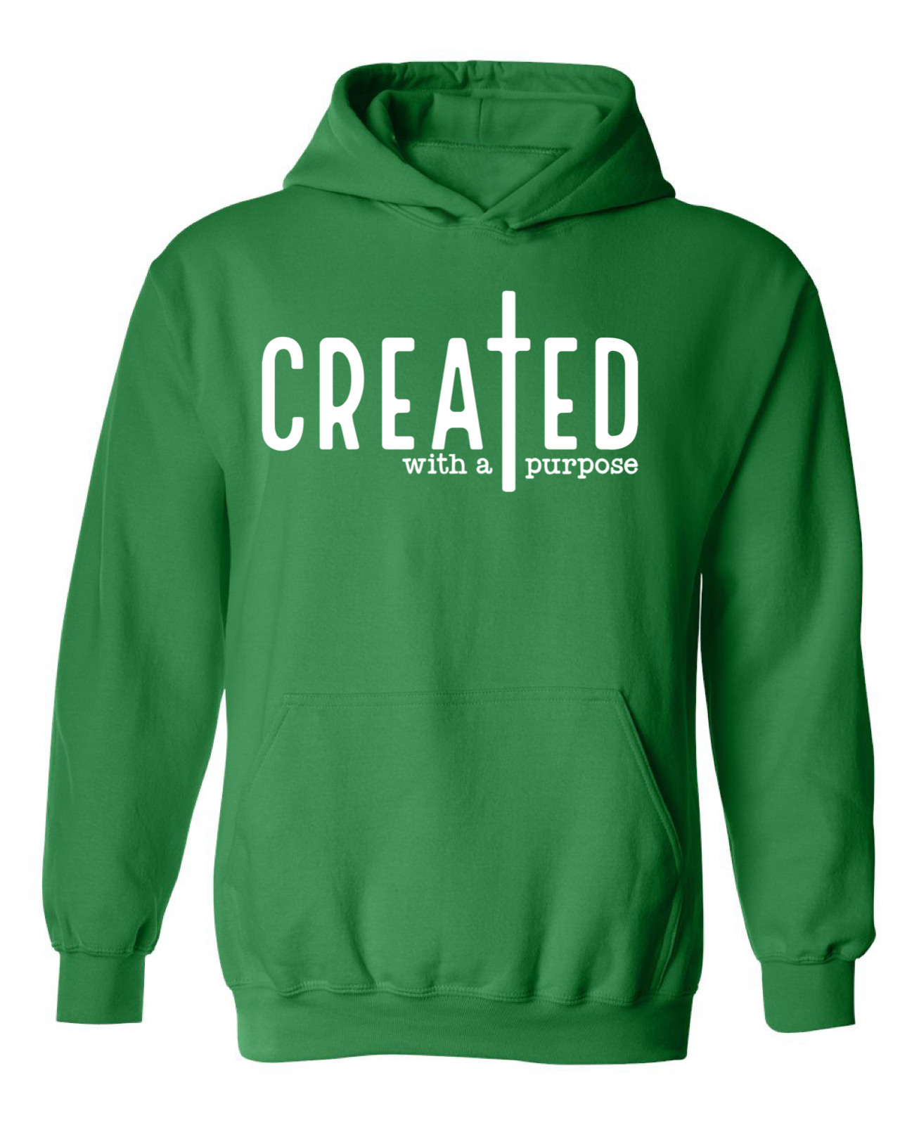 Men’s Created With A Purpose  Bright Colors Hoodie