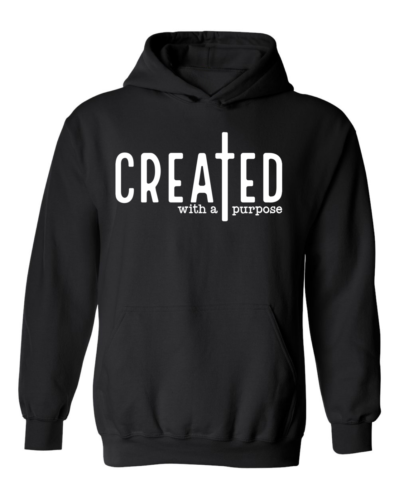 Men’s Created With A Purpose  Bright Colors Hoodie