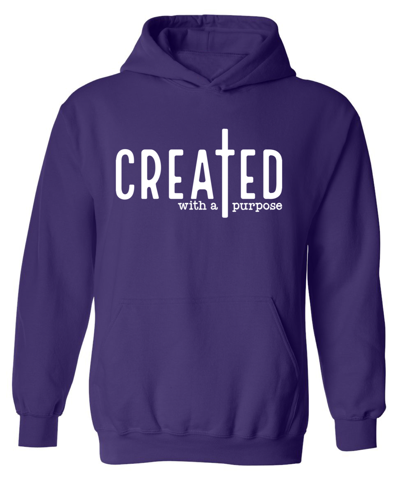 Men’s Created With A Purpose  Bright Colors Hoodie