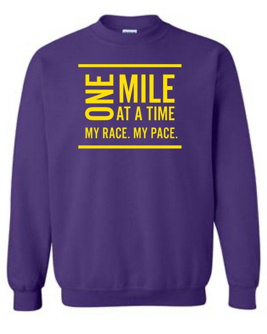 Men's Your Race Your Pace  Crewneck Sweatshirt