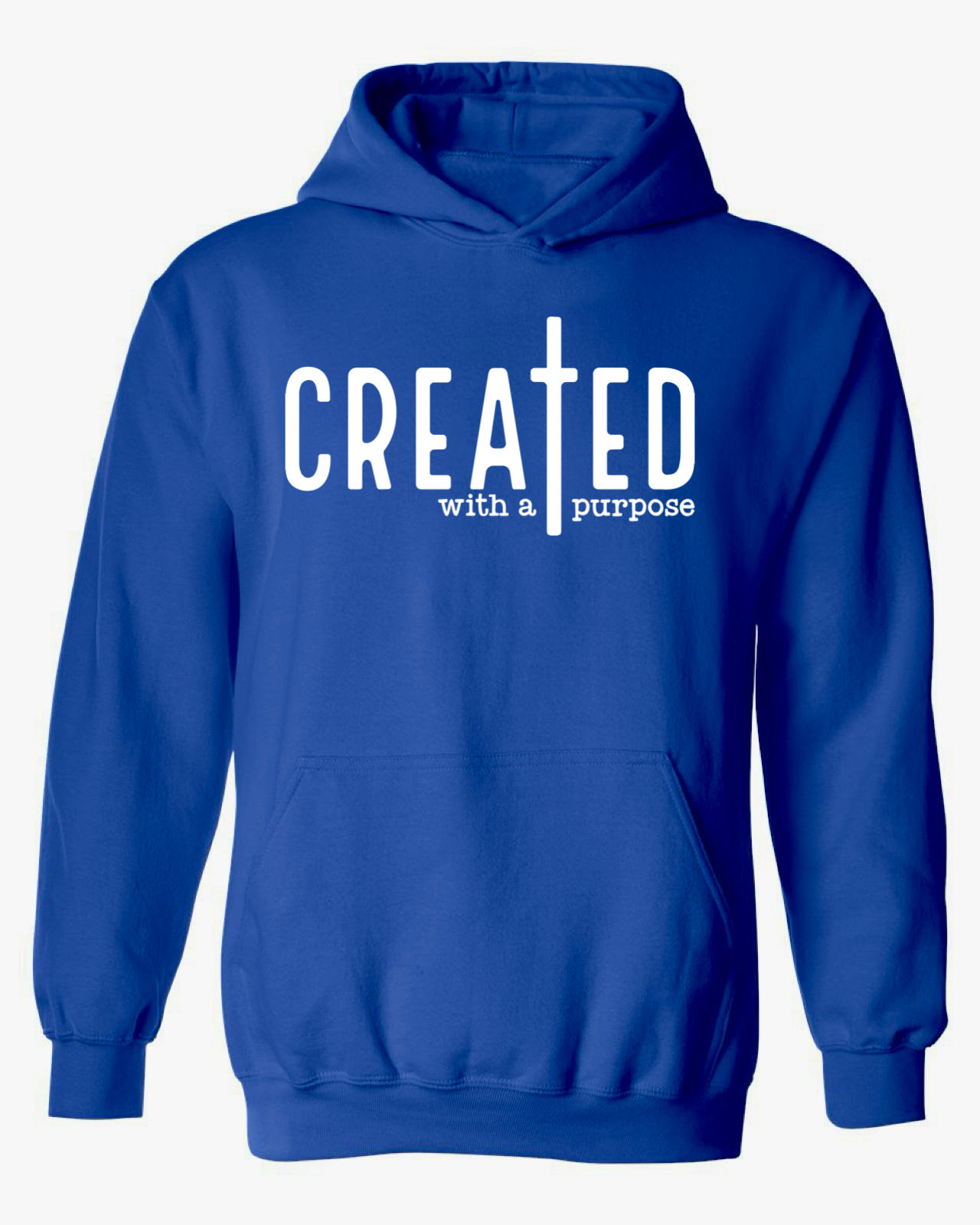 Men’s Created With A Purpose  Bright Colors Hoodie