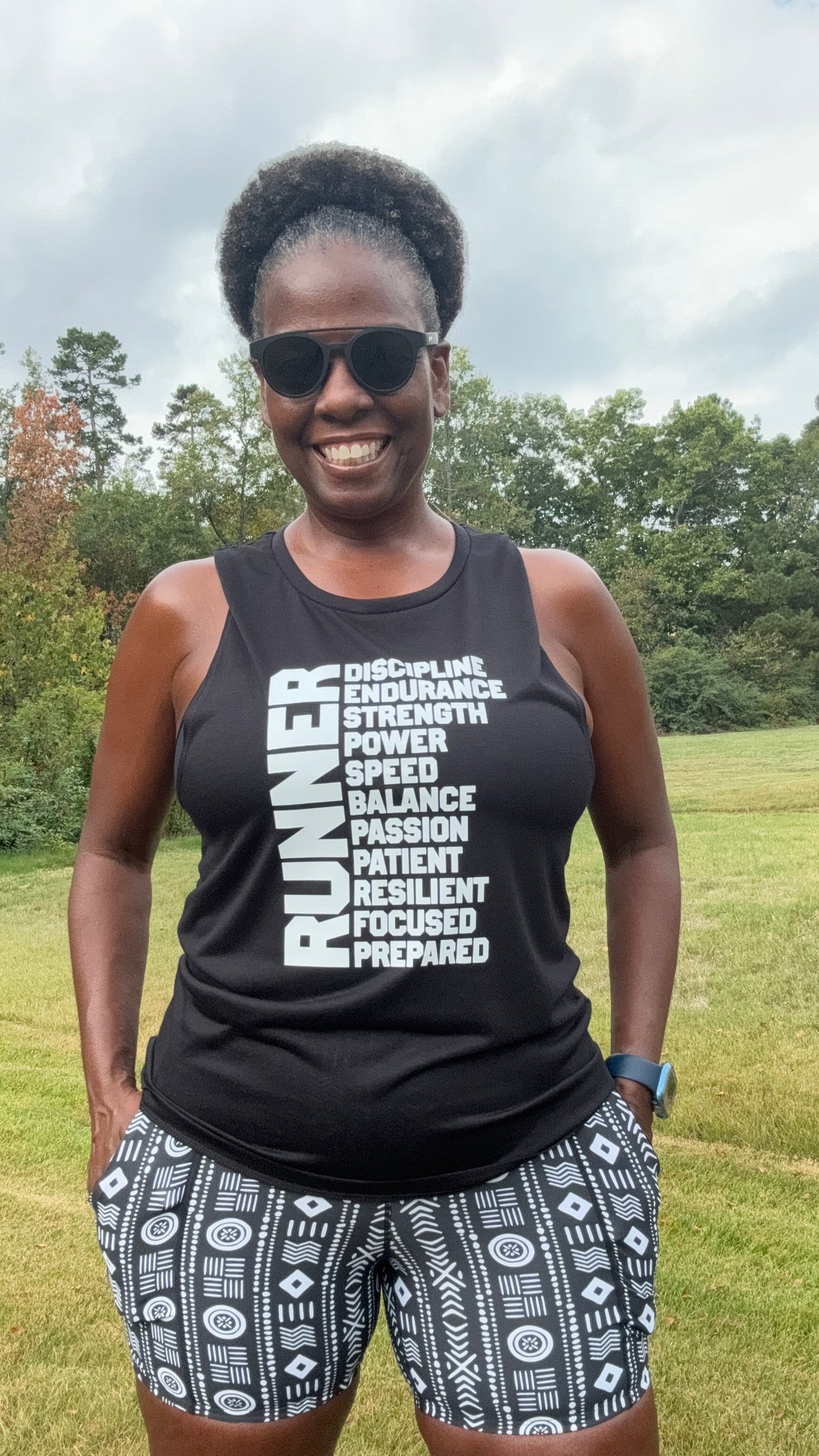 I Am Runner Muscle Tank