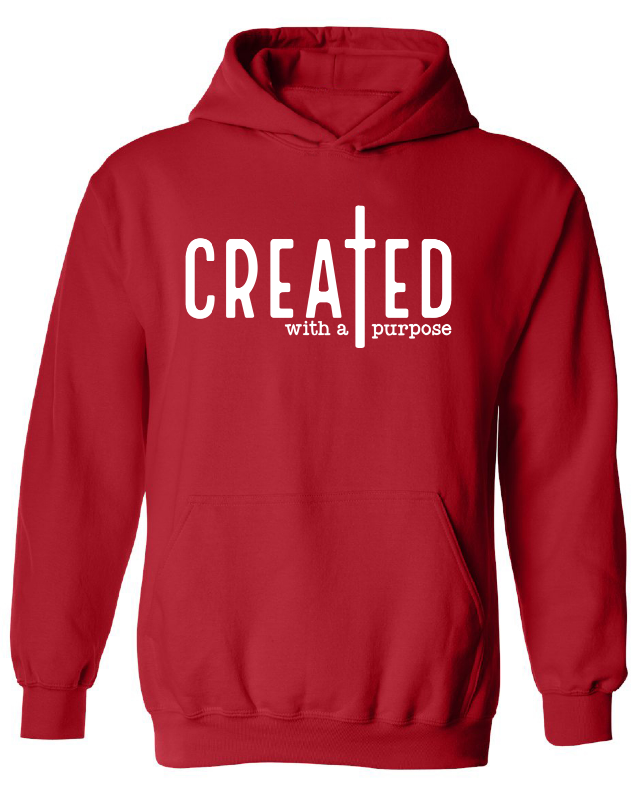 Men’s Created With A Purpose  Bright Colors Hoodie