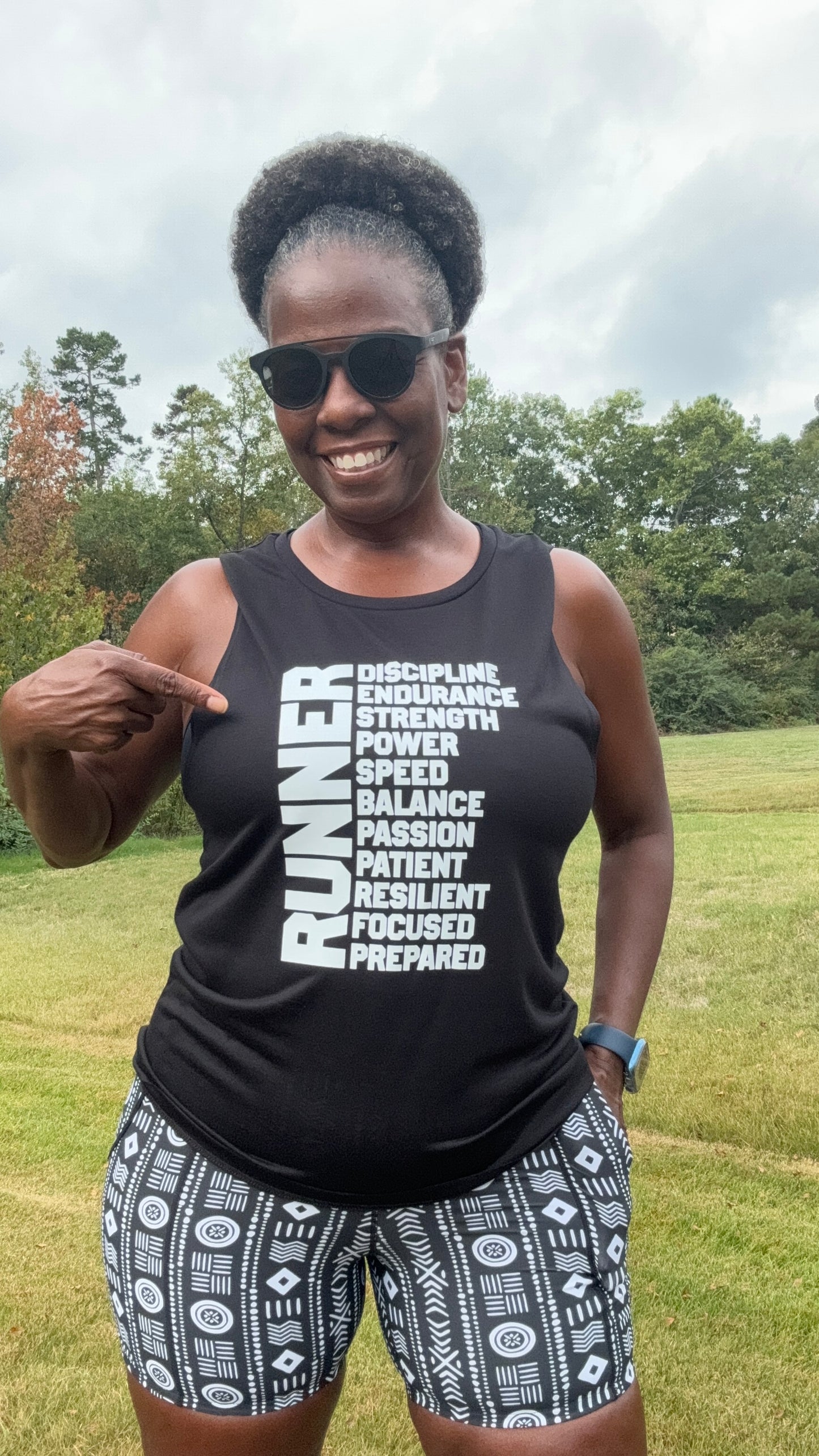 I Am Runner Muscle Tank