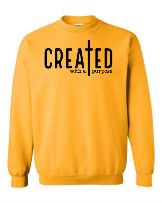 Men’s Created With A Purpose Crewneck Sweatshirt