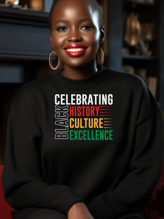 Black Excellence Crewneck Sweatshirt