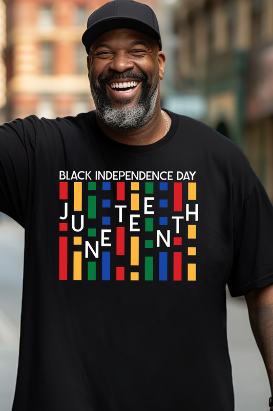 Men's Black Independence Day Tri-Blend T-Shirt