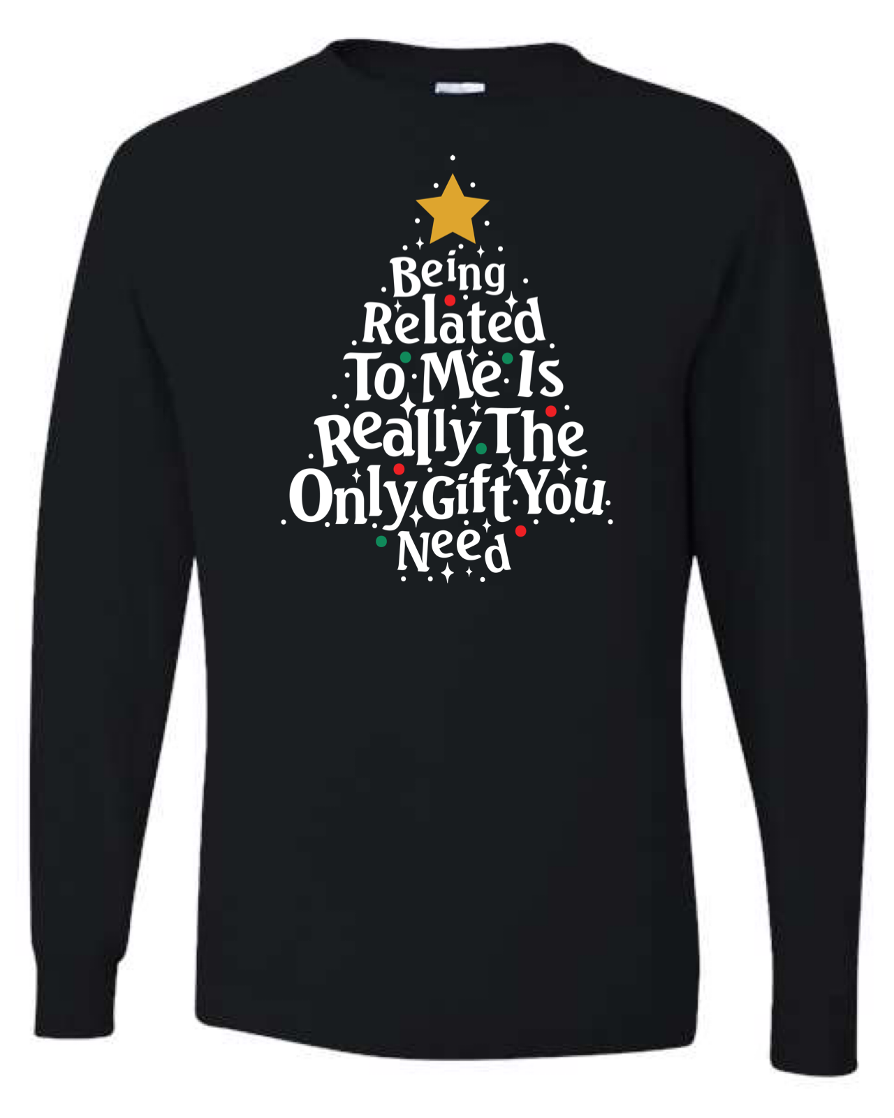 Men's Related To Me Long Sleeve T-shirt