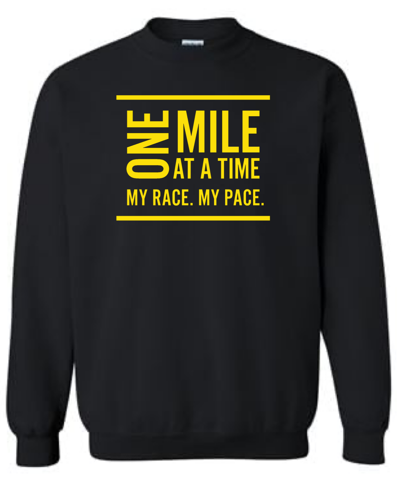 Men's Your Race Your Pace  Crewneck Sweatshirt