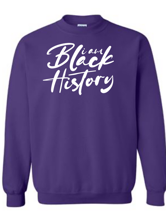 I Am Black History Crewneck Sweatshirt -  2025 Edition