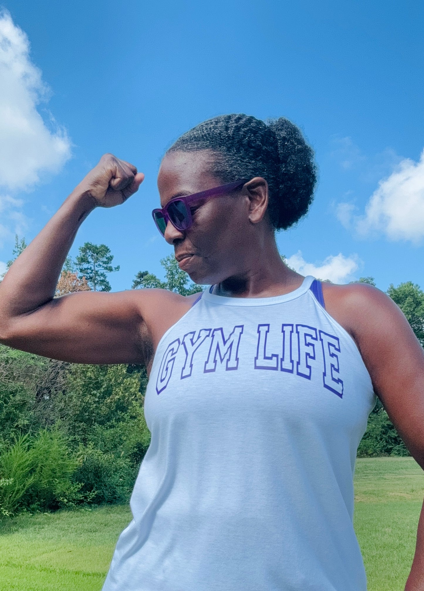 Gym Life Rocker Tank