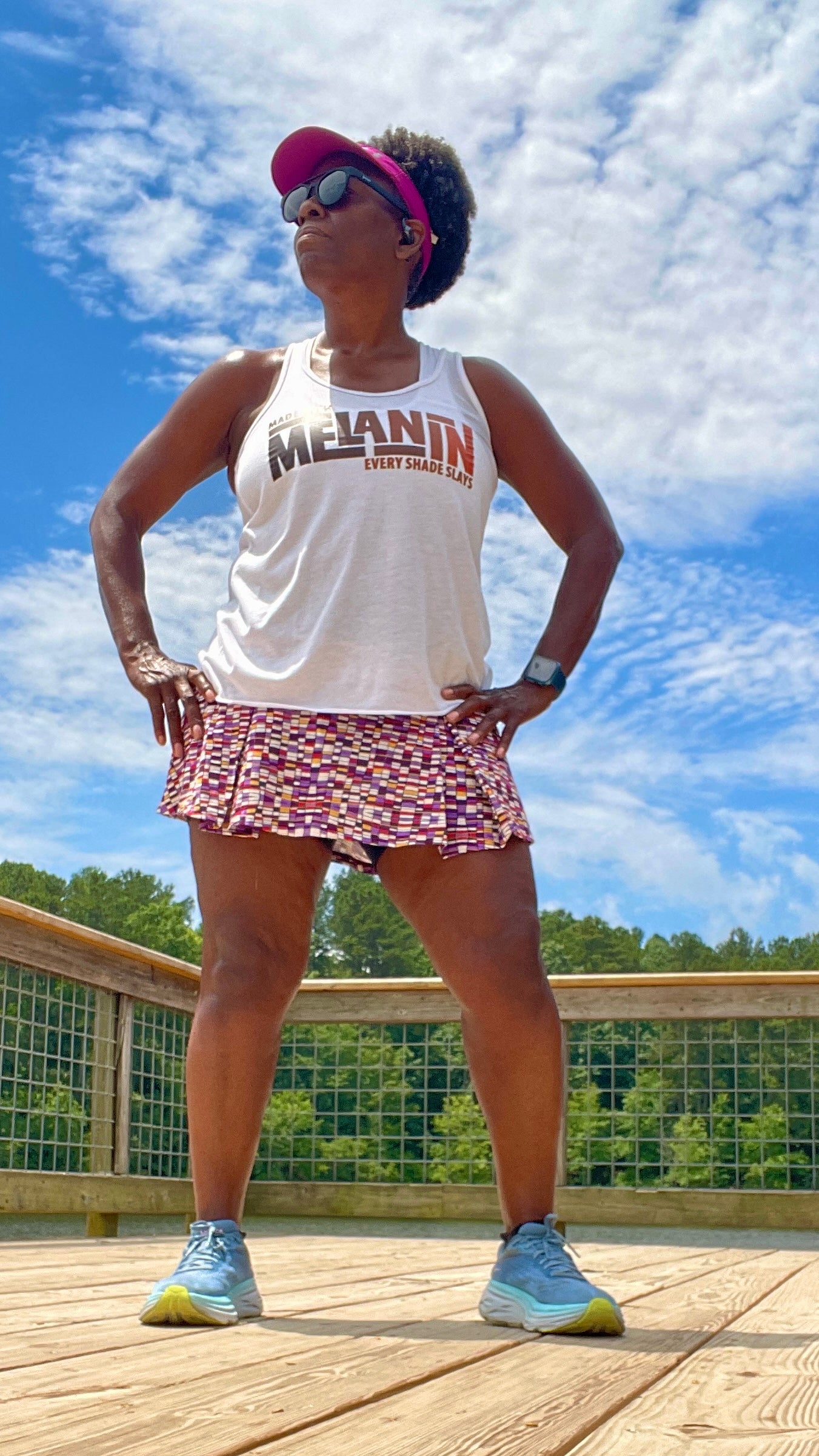 Melanin - All Shades Slay Racerback Tank Top