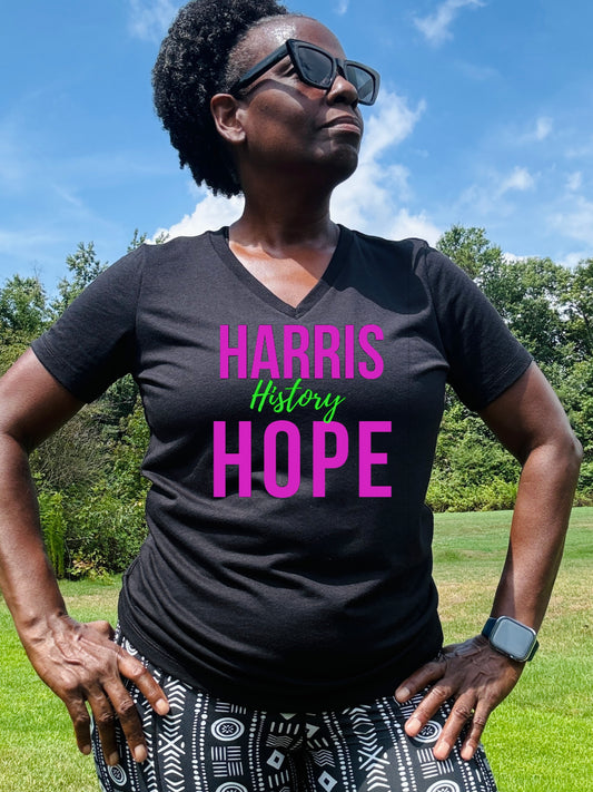 Harris History Hope Fitted T-shirt
