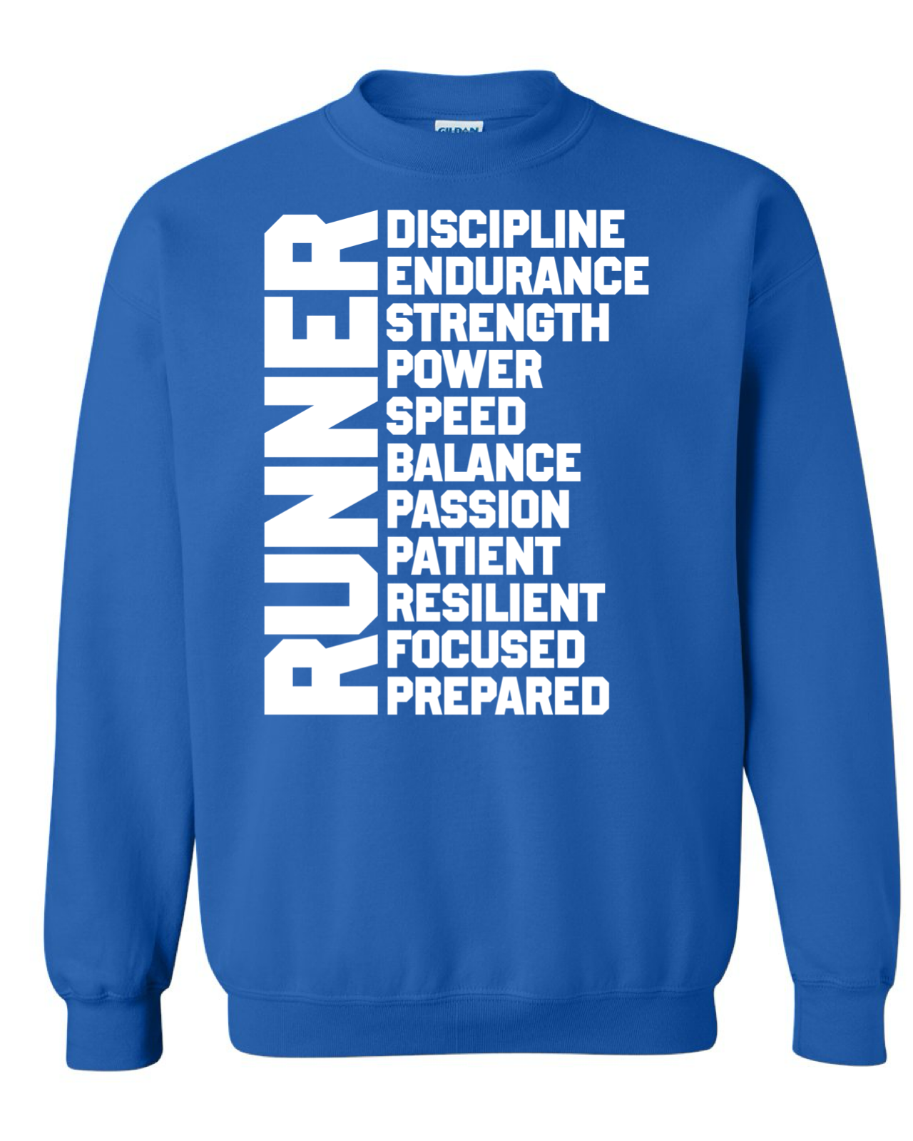 I Am Runner Crewneck Sweatshirt