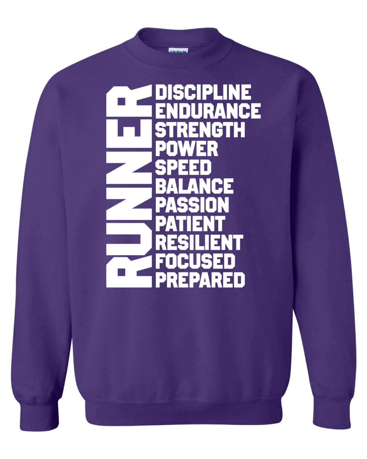 I Am Runner Crewneck Sweatshirt