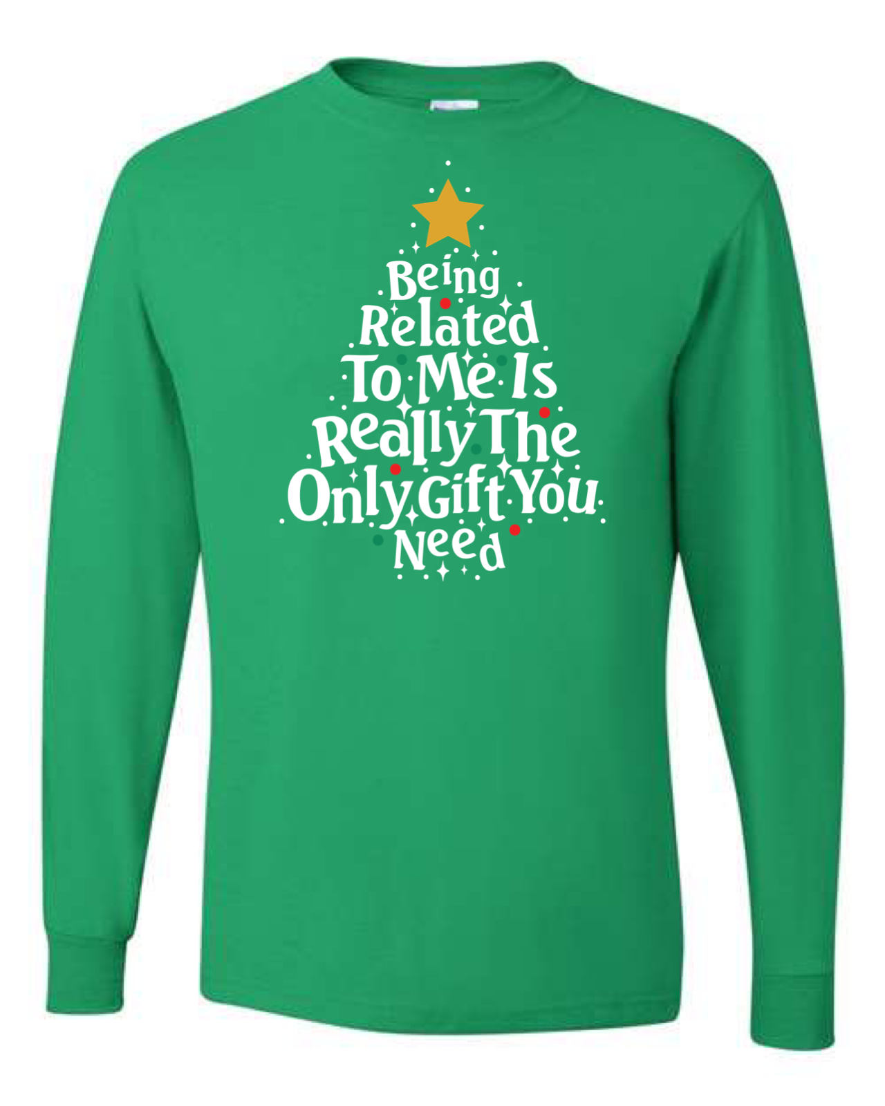 Men's Related To Me Long Sleeve T-shirt