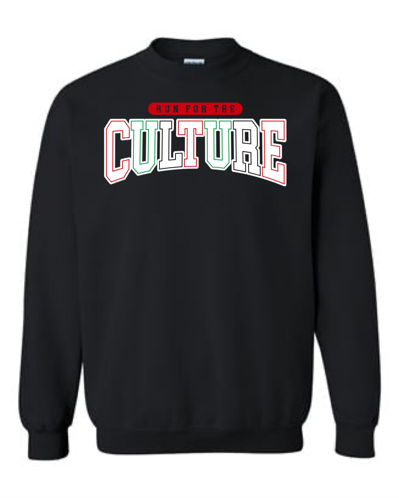 Men's Run For The Culture (Varsity) Crewneck Sweatshirt