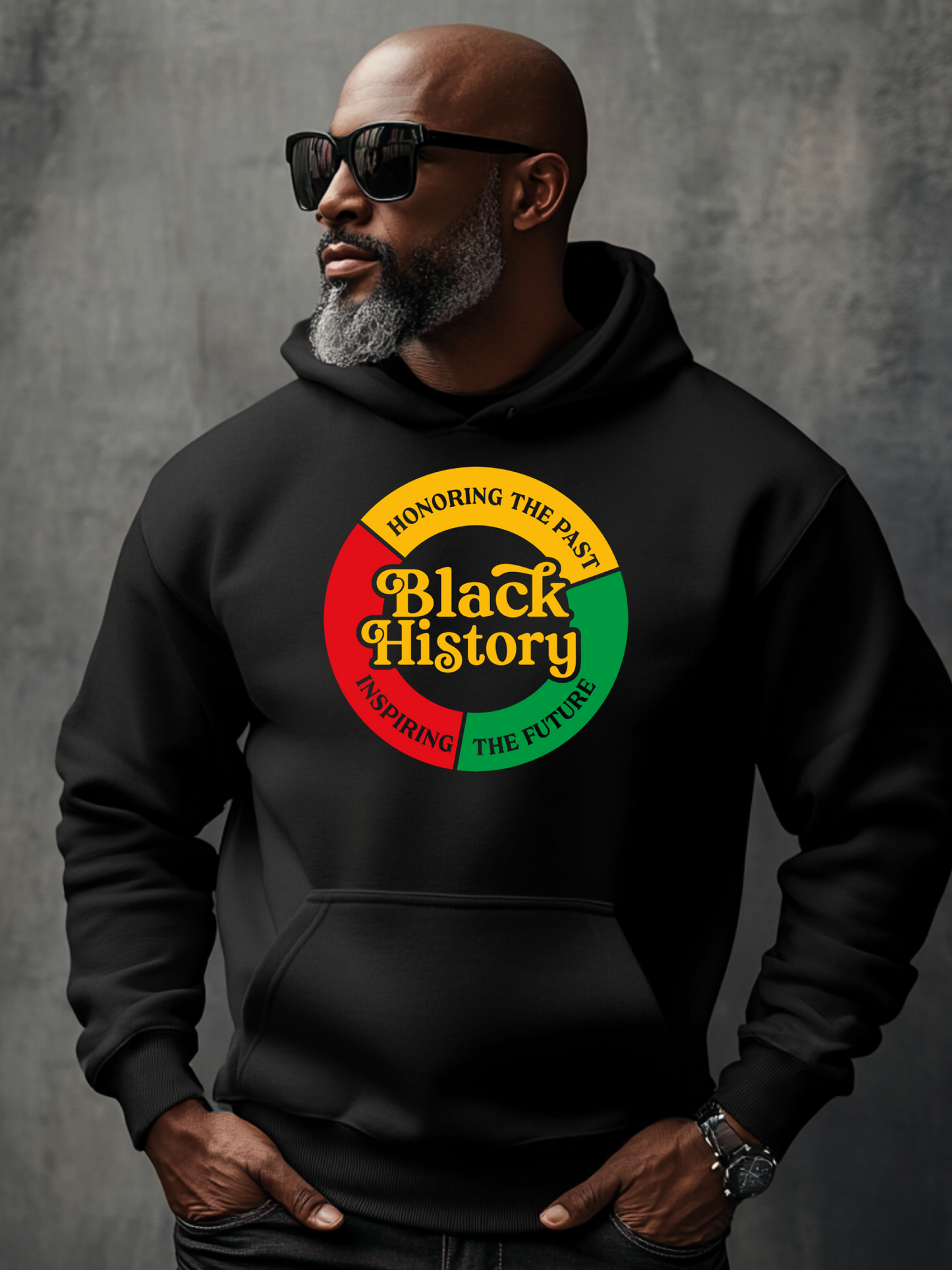 Men's Honoring the Past, Inspiring The Future  Hoodie