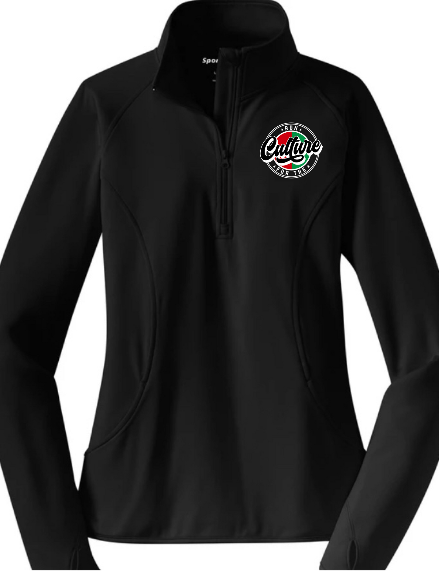 Run For The Culture 1/4 Zip Performance Pullover