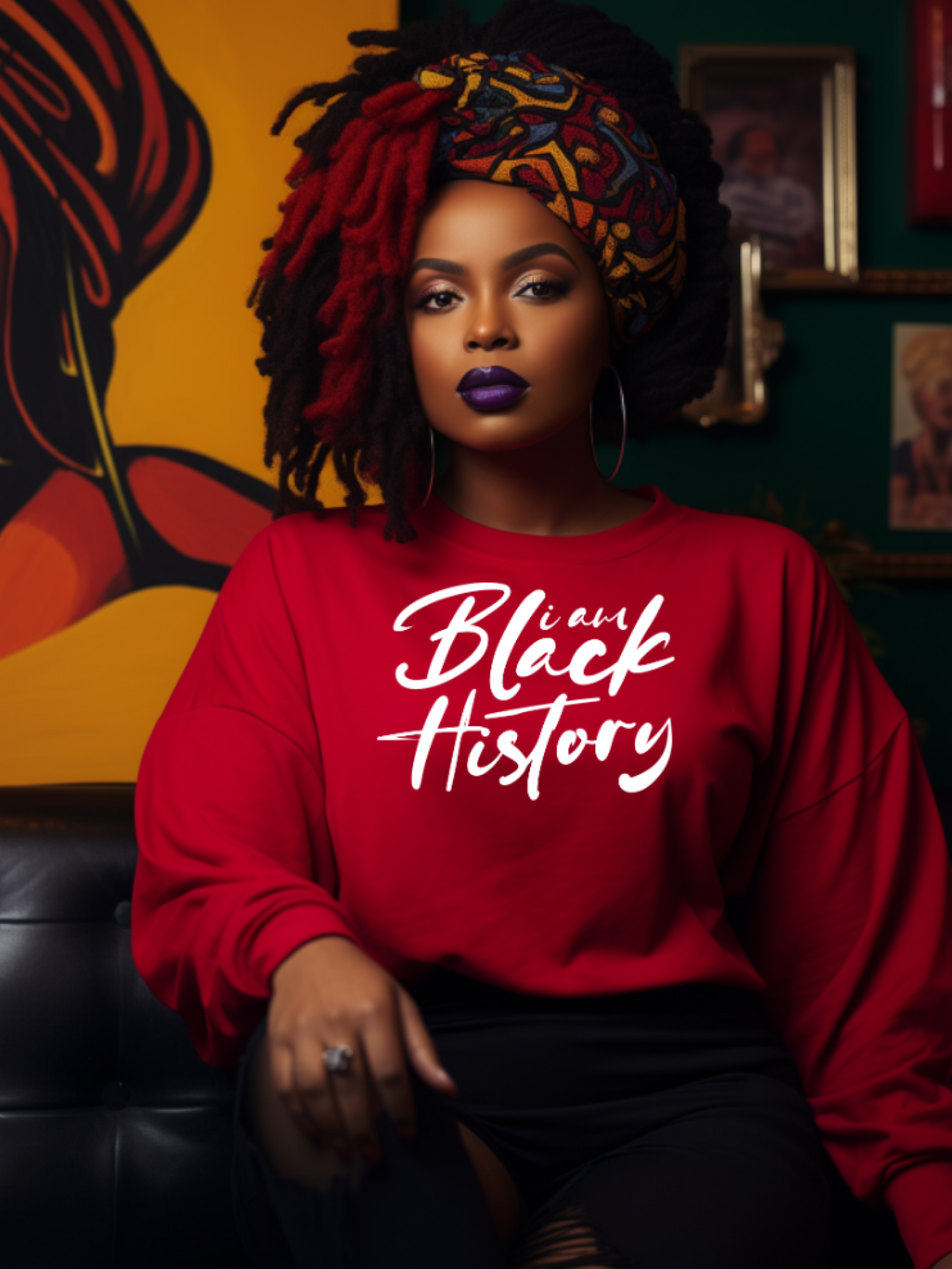 I Am Black History Crewneck Sweatshirt -  2025 Edition