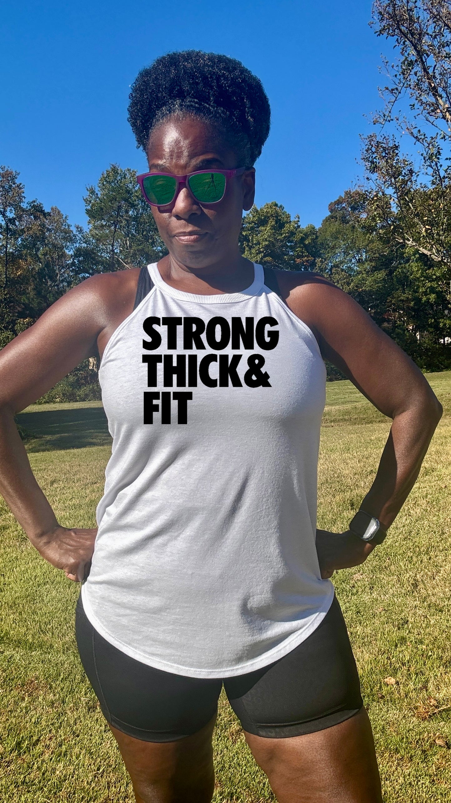 Strong Thick & Fit Rocker Tank