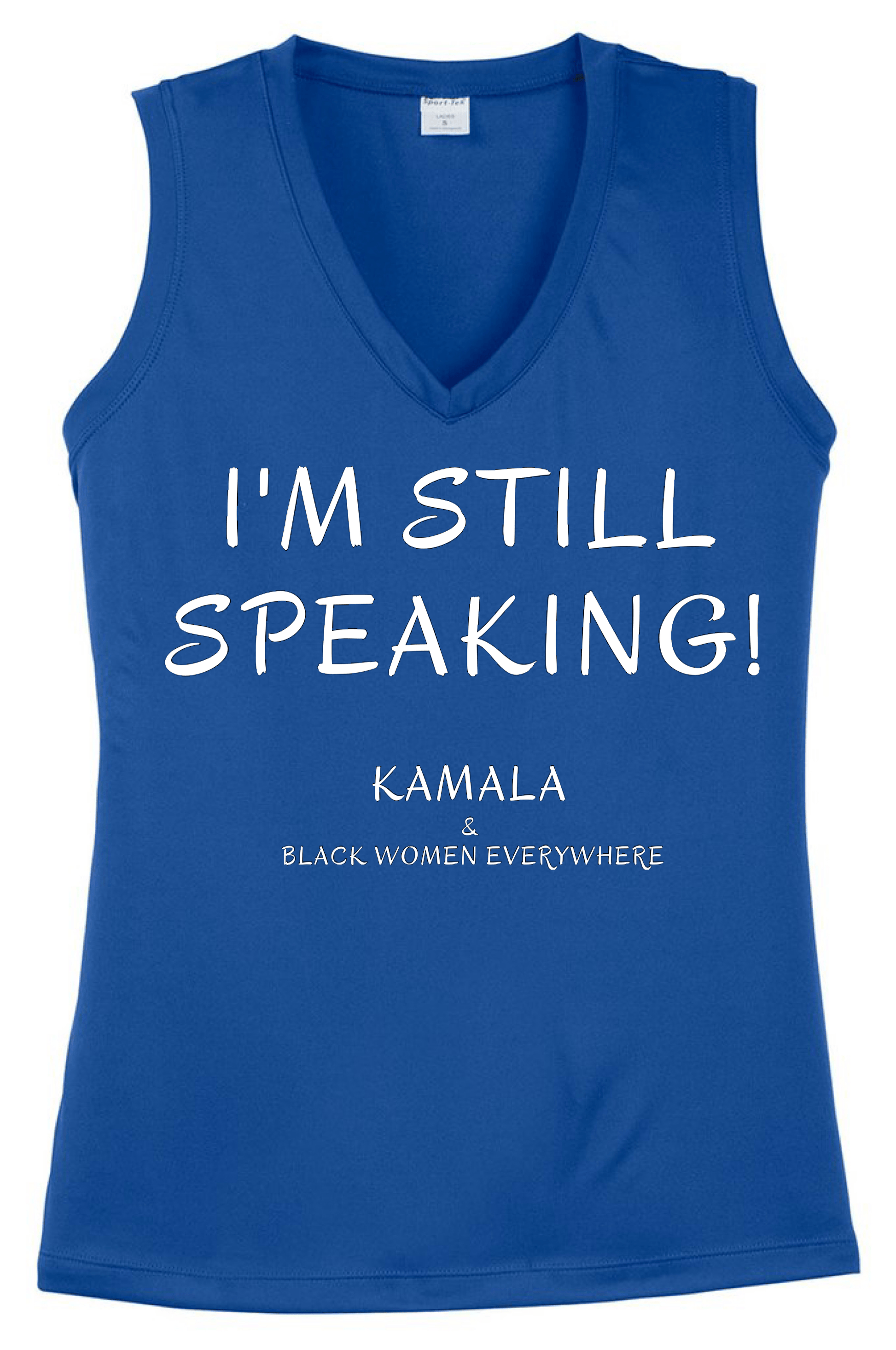 I’m Still Speaking Muscle Tank Muscle Tank Bella Canva 