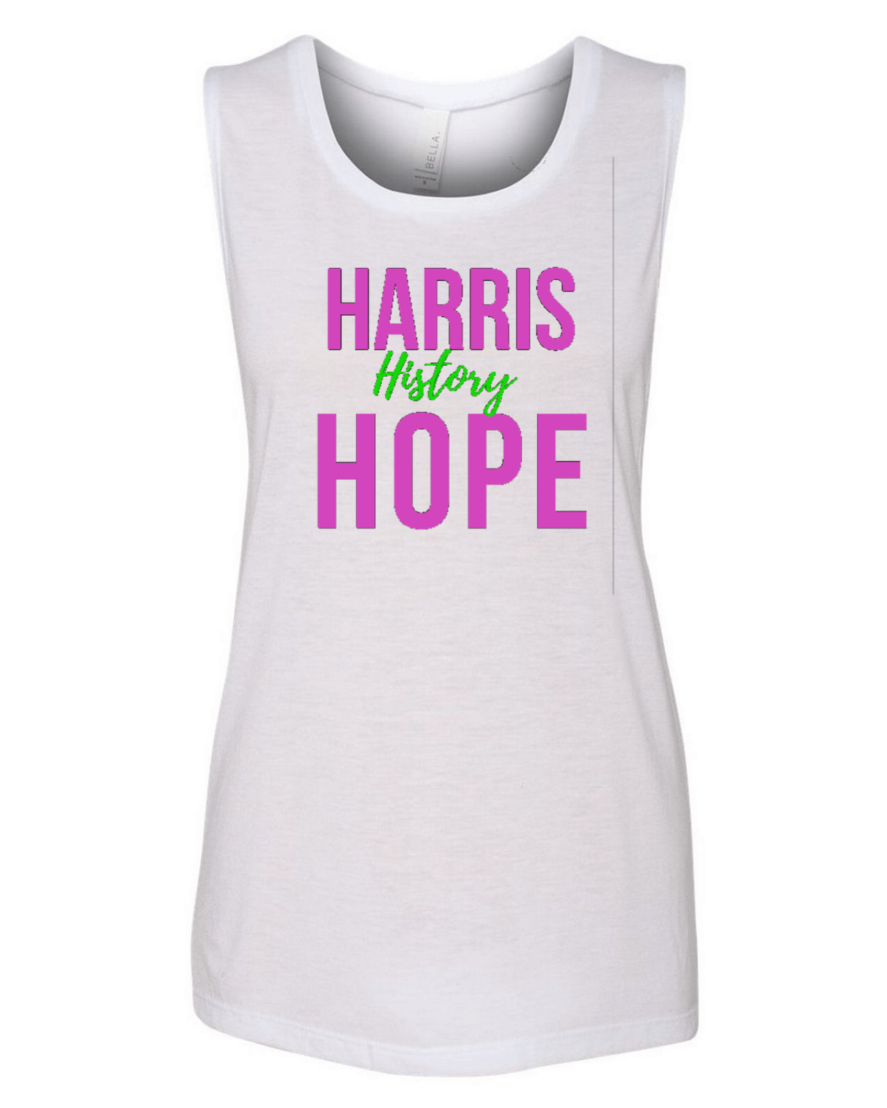 Harris History Hope Muscle Tank Muscle Tank Bella Canva 