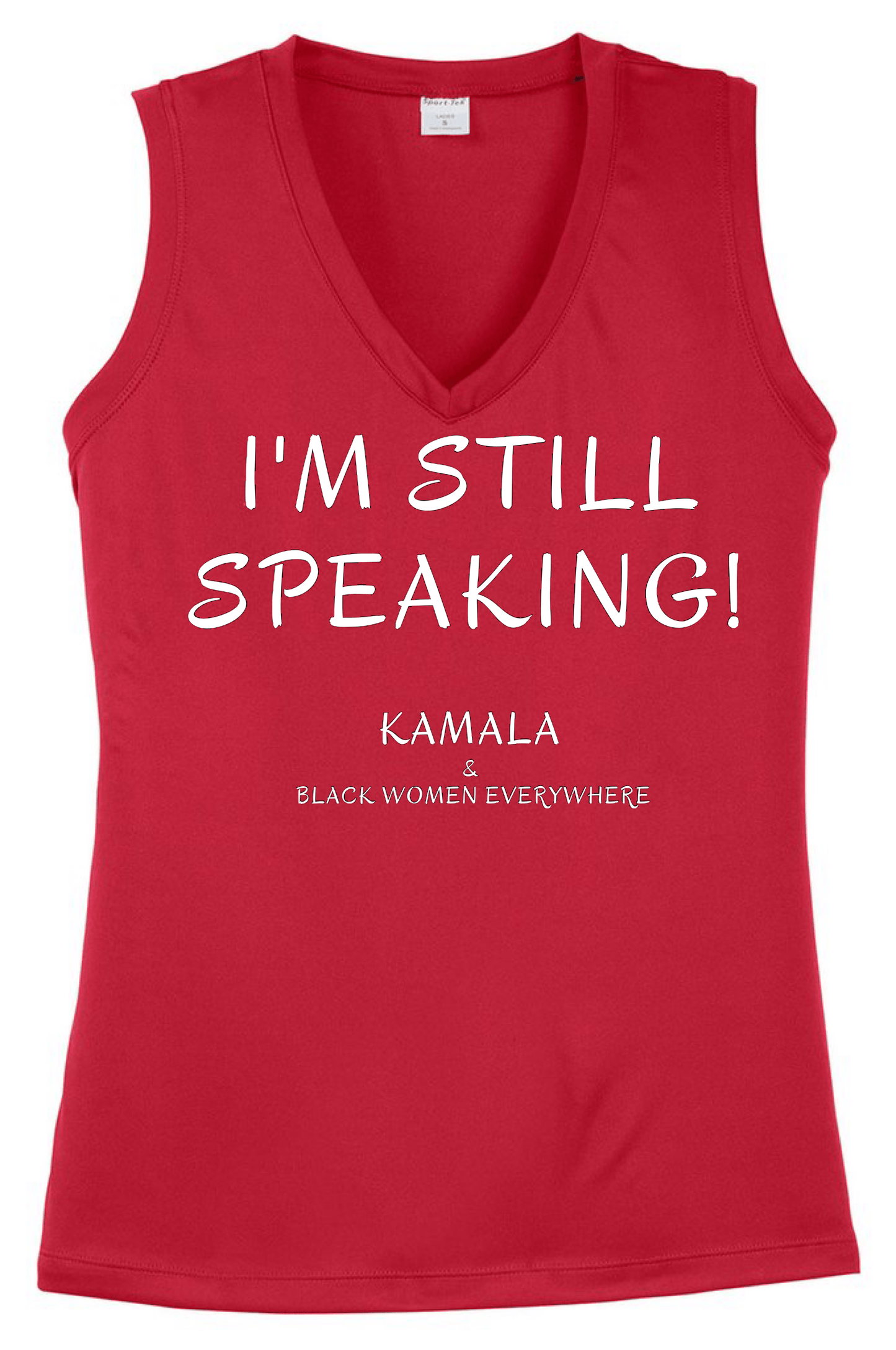 I’m Still Speaking Muscle Tank Muscle Tank Bella Canva 